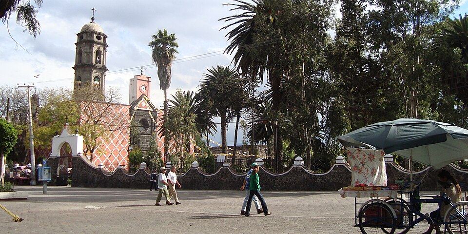 Plaza central de San Pedro Tláhuac